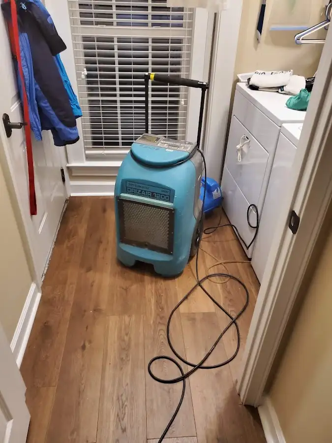 Commercial dehumidifier deployed for Crawl Space Restoration in Orangevale