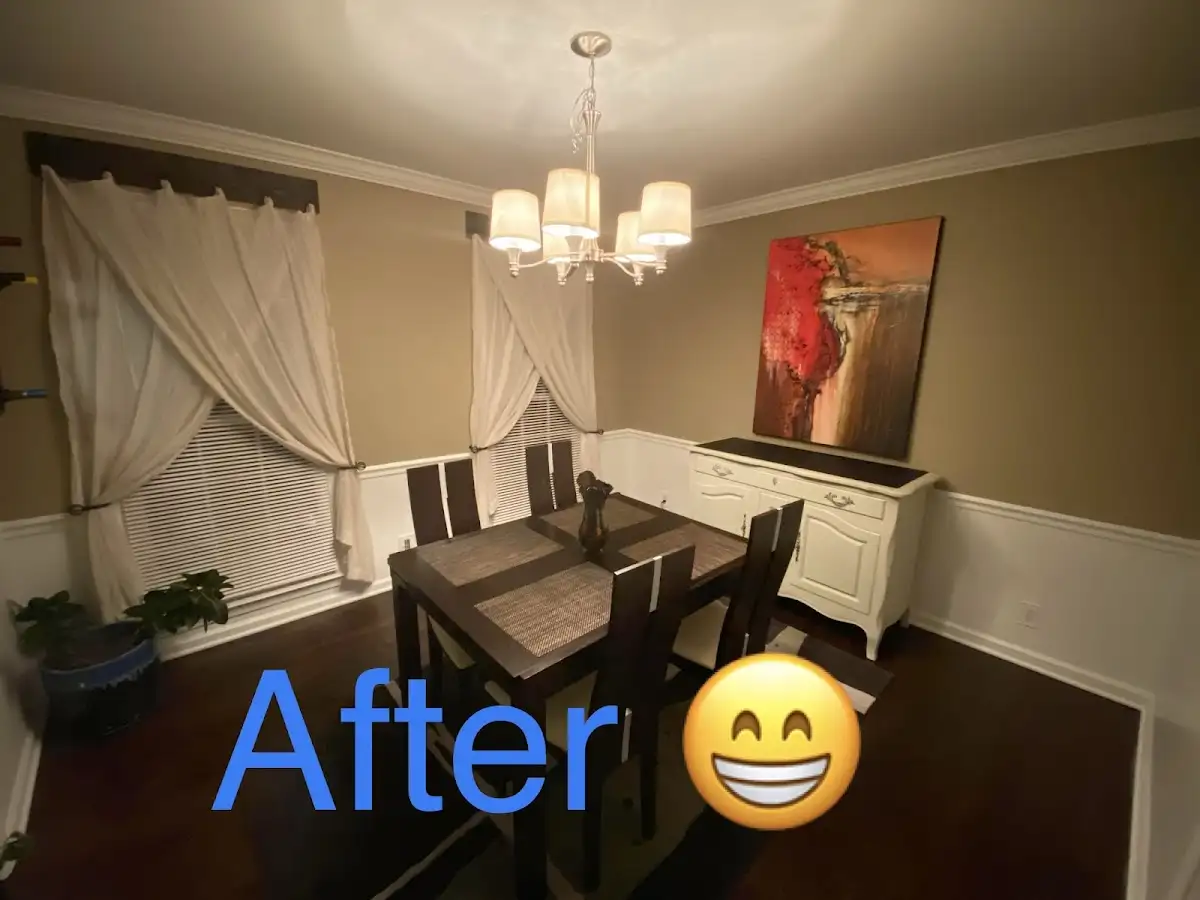 Professional dining room restoration after water damage in Orangevale